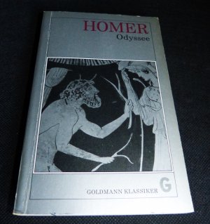 gebrauchtes Buch – HOMER / Übertragen von Johann Heinrich Voß – HOMER Odyssee / GOLDMANN KLASSIKER KL2