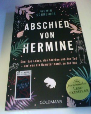 gebrauchtes Buch – Jasmin Schreiber – Abschied von Hermine - über das Leben, das Sterben und den Tod - und was ein Hamster damit zu tun hat