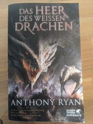 gebrauchtes Buch – Ryan, Anthony – Das Heer des Weißen Drachen: Draconis Memoria 2 - FC 6124 - 644g