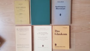 Augenheilkunde - Spezielle Untersuchungen, z.T. antiquarisch, Konvolut