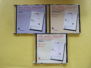 hören - sprechen - richtig schreiben. Vokale. Konsonanten. Diktate. Alle 3 Audio-CD´s.