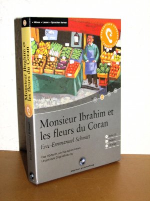 gebrauchtes Hörbuch – Eric-Emmanuel Schmitt – Monsieur Ibrahim et les fleurs du Coran - Interaktives Hörbuch Französisch: Das Hörbuch zum Sprachen lernen  - Box-Set mit einer Audio CD, Textbuch und CD-ROM