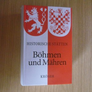 Handbuch der Historischen Stätten Böhmen und Mähren, Kröners Taschenausgabe Band 329