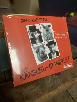 neues Hörbuch – Marc-Uwe Kling – Das Känguru-Manifest - Live-Mitschnitt