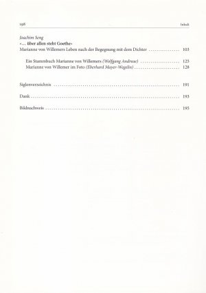 gebrauchtes Buch – Hendrik Birus und Anne Bohnenkamp  – DENN DAS LEBEN IST DIE LIEBE ... « - Marianne von Willemer und Goethe im Spiegel des West-östlichen Divans [Ausstellung im Freien Deutschen Hochstift - Frankfurter Goethe-Museum, 19. September bis 23. November 2014]