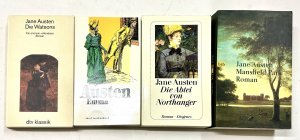 4 Bücher Romane von Jane Austen: 1. Die Watsons 2. Emma 3. Die Abtei von Northanger 4. Mansfield Park