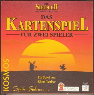 neues Spiel – Klaus Teuber – Die Siedler von Catan. Das Kartenspiel für 2 Personen. Originalausgabe