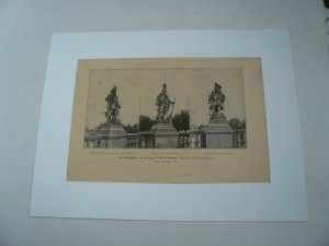 Potsdam, Soldatenfiguren, Lange Brücke, Holzstich, anno 1890 "Die Soldatenfiguren auf der langen Brücke in Potsdam. Modelliert von Professor Herter" Hinter […]