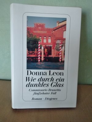 gebrauchtes Buch – Donna Leon – Wie durch ein dunkles Glas