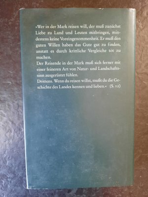 gebrauchtes Buch – Theodor Fontane – Wanderungen durch die Mark Brandenburg. Band 1/I. Die Grafschaft Ruppin.