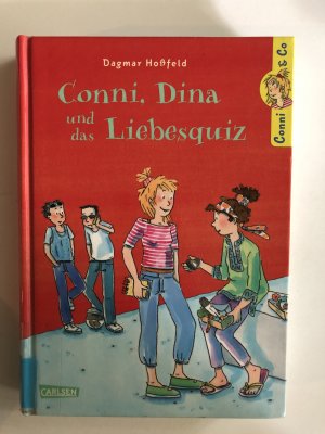 gebrauchtes Buch – Dagmar Hoßfeld – Conni, Dina und das Liebesquiz