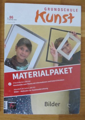 gebrauchtes Buch – Materialpaket zum Heft: Grundschule Kunst - Bilder - Heft 86 - 1/2022