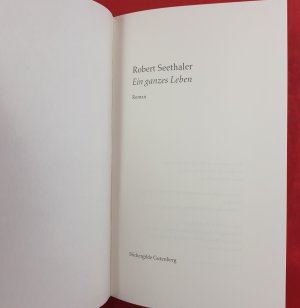 gebrauchtes Buch – Robert Seethaler – Ein ganzes Leben - Roman