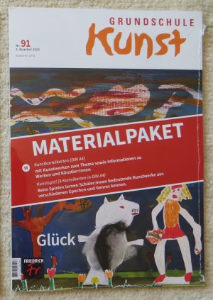 gebrauchtes Buch – Materialpaket zum Heft: Grundschule Kunst - Glück - Heft 91 - 2/2023