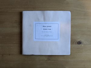 antiquarisches Buch – Wilhelm Busch – RAR! FRÜHE AUSGABE IN BRAILLE-,  BLINDEN- bzw. PUNKT-SCHRIFT: Maler Klecksel