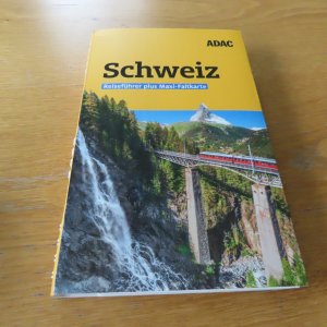 gebrauchtes Buch – Frommer, Robin Daniel – ADAC Reiseführer plus Schweiz - Mit Maxi-Faltkarte und praktischer Spiralbindung