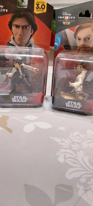 Disney Infinity 3.0 Star Wars * Han Solo / Obi Wan Kenobi