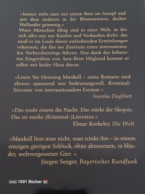 gebrauchtes Buch – Henning Mankell – Der Mann, der lächelte ~ Kriminalroman