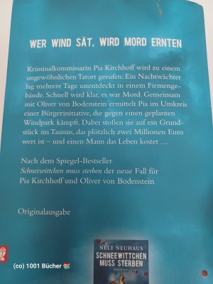 gebrauchtes Buch – Nele Neuhaus – Wer Wind sät ~ Kriminalroman ~ Der 5. Fall für Bodenstein und Kirchhoff