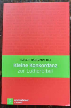 gebrauchtes Buch – Herbert Hartmann – Kleine Konkordanz zur Lutherbibel