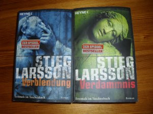 gebrauchtes Buch – Stieg Larsson – Verdammnis (Band 2) / Verblendung (Band 3) - Konvolut