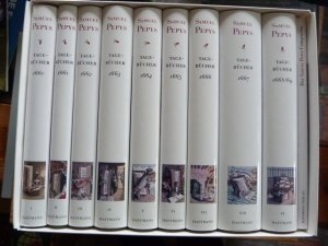 Samuel Pepys: Die Tagebücher 1660-1669 - Vollständige Ausgabe in 9 Bänden nebst einem "Companion"