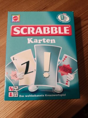 gebrauchtes Spiel – Scrabble Karten