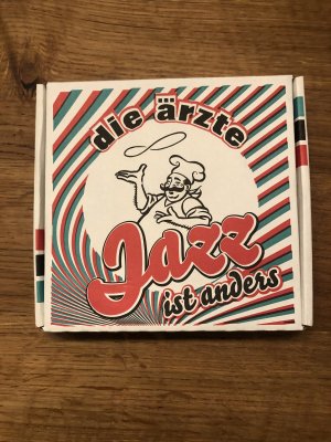 gebrauchter Tonträger – die ärzte – jazz ist anders audio cd + mini audio cd  Limited Pizza Karton Edition.