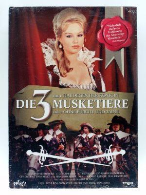 neuer Film – Bernard Borderie – Die drei Musketiere – Haudegen der Königin + Ohne Furcht und Tadel - Gerard Barray, Georges Descrieres