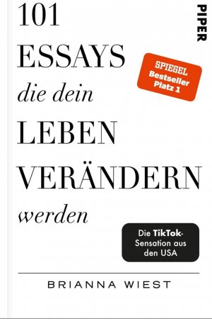 gebrauchtes Buch – Brianna West – 101 Essays, die dein Leben verändern werden