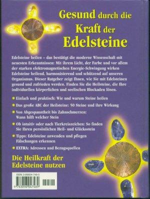 gebrauchtes Buch – Barbara Scholz – Gesund durch die Kraft der Edelsteine