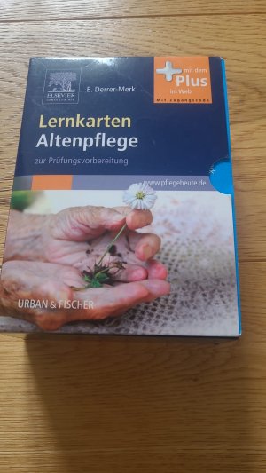 gebrauchtes Buch – Elfriede Derrer-Merk – Lernkarten Altenpflege - zur Prüfungsvorbereitung