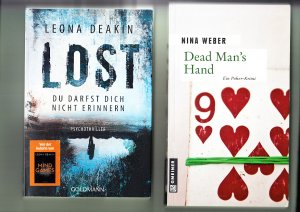 gebrauchtes Buch – Beck, Jan/ Lake – 10 deutsche und internationale Krimis / Thriller: Das Spiel/ Es beginnt am siebten Tag/ Offline/ Ich will dir nah sein/Dead Man's Hand/ Lost/ Schatten der Toten/ Der Knochenbrecher/ Der Flüsterer/ Der Panther