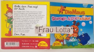 Die Maus - Seifenblasenträume PIXI Buch Nr. 1589 Einzeltitel aus der Pixi Serie 177