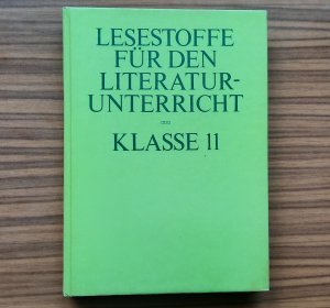 gebrauchtes Buch – Hilde Gemkow – Lesestoffe für den Literaturunterricht Klasse 11