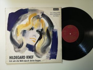 gebrauchter Tonträger – Hildegard Knef – Ich seh die Welt durch deine Augen