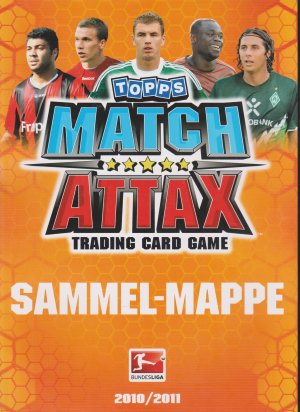 Match Attax 2010-2011 Sammelmappe fast komplett mit vielen Extras