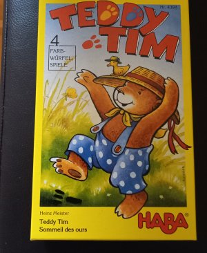 Teddy Tim 4 Farbwürfelspiele von Haba