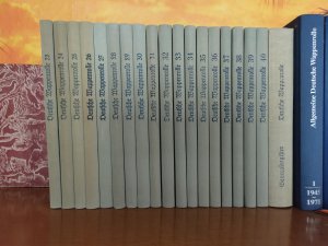 Deutsche Wappenrolle, Band 23 bis 40 plus Generalregister, 1972-1984