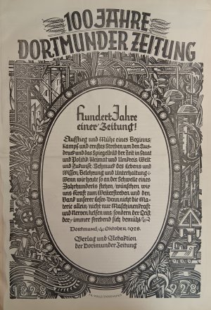 100 Jahre Dortmunder Zeitung