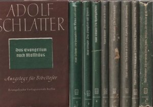 Erläuterungen zum Neuen Testament. Ausgelegt für Bibelleser. Bände 1 bis 9 (von 10).