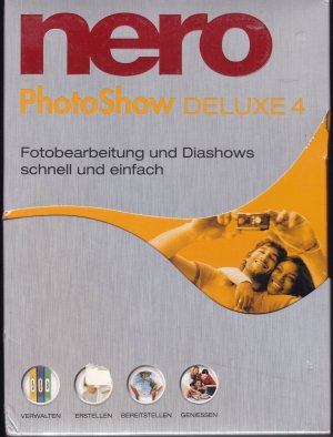 gebrauchtes Buch – Nero PhotoShow Deluxe 4 - unbenutzt, originalverschweisst in Folie