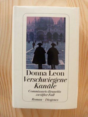 gebrauchtes Buch – Donna Leon – Verschwiegene Kanäle