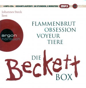 neues Hörbuch – Simon Beckett – Die Beckett Box - Flammenbrut / Obsession / Voyeur / Tiere