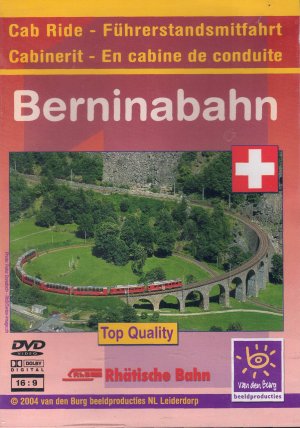 Berninabahn - Rhätische Bahn. Führerstandsmitfahrt.