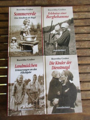 Buchkonvolut - Die Kinder der Dienstmagd / Erlebnisse einer Berghebamme / Landmädchen (Erinnerungen an das Pflichtjahr) / Sommererde 8Eine Kindheit als […]