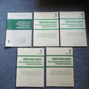 Mitteilungen des Sudetendeutschen Priesterwerkes Königstein Taunus 1980 Heft 1,2,3,4 und 1981 Heft 1,2,3,4 und 1982 Heft 1,2,3,4 und 1983 Heft 1,2,3,4 […]