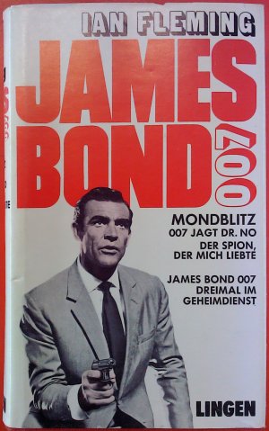 JAMES BOND 007 MONDBLITZ 007 JAGT DR. NO DER SPION DER MICH LIEBTE - JAMES BOND 007 DREIMAL IM GEHEIMDIENST