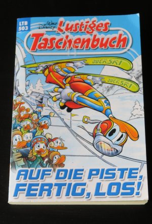 gebrauchtes Buch – Walt Disney Lustiges Taschenbuch – Auf die Piste, fertig, los