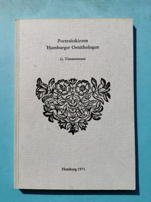 gebrauchtes Buch – G. Timmermann – Portraitskizzen Hamburger Ornithologen